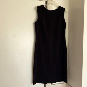 Black sheath dress